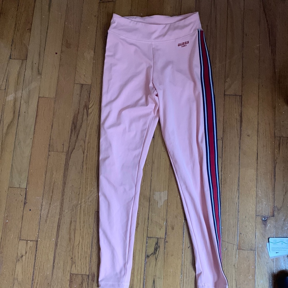 Pink Guess Active Leggings - Picture 1 of 5